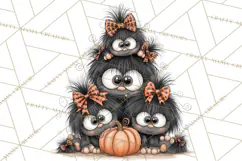 Monster Pet Groomers Halloween Clipart PNG Product Image 5