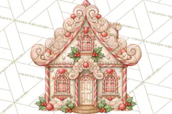 Whimsical Christmas Confectionery PNG Clipart Product Image 5