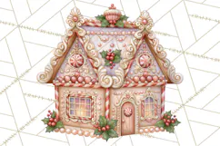 Whimsical Christmas Confectionery PNG Clipart Product Image 2