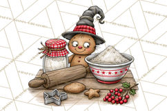 Halloween Village Bakery PNG Clipart Product Image 2