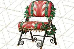 Christmas Wrestling Clipart PNG, Santa Wrestlers Product Image 4