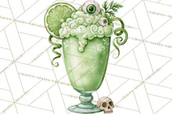 Halloween Cocktails Clipart PNG, Spooky Drinks Product Image 4