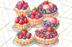 Whimsical Bakery Girls & Boys PNG Clipart, Baker Characters Product Image 4