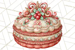 Whimsical Christmas Confectionery PNG Clipart Product Image 5