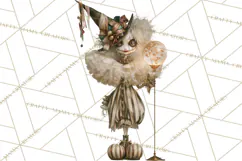 Haunted Circus Clipart PNG, Spooky Halloween Clowns Product Image 5