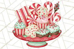 Christmas Bakery PNG Clipart, Santa & Elf Characters, Baker Product Image 5