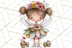 Sweet Little Fairies PNG, Cute Fairy Clip Art Product Image 2