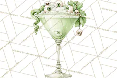 Halloween Cocktails Clipart PNG, Spooky Drinks Product Image 2