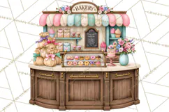 Whimsical Bakery Girls & Boys PNG Clipart, Baker Characters Product Image 2