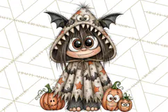Monster Pet Groomers Halloween Clipart PNG Product Image 3