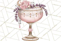 Halloween Cocktails Clipart PNG, Spooky Drinks Product Image 3