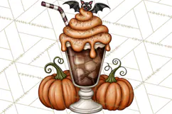 Spooky Coffeehouse PNG Clipart Product Image 3