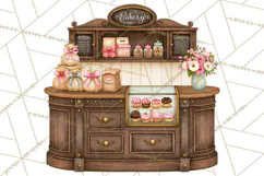 Whimsical Bakery Girls & Boys PNG Clipart, Baker Characters Product Image 3