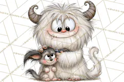 Monster Pet Groomers Halloween Clipart PNG Product Image 5