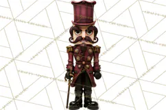 Christmas Crime Syndicate PNG Clipart, Mobster Santa Product Image 5