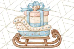Winter Skating World Animals PNG Product Image 5