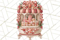 Whimsical Christmas Confectionery PNG Clipart Product Image 5