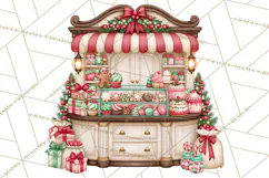 Christmas Bakery PNG Clipart, Santa & Elf Characters, Baker Product Image 2