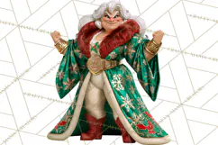 Christmas Wrestling Clipart PNG, Santa Wrestlers Product Image 3