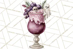 Halloween Cocktails Clipart PNG, Spooky Drinks Product Image 3