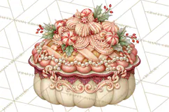 Whimsical Christmas Confectionery PNG Clipart Product Image 4