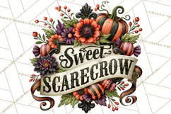Retro Halloween Candy Shop Clipart PNG Product Image 5