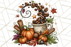 Spooky Coffeehouse PNG Clipart Product Image 4