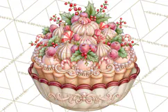 Whimsical Christmas Confectionery PNG Clipart Product Image 4