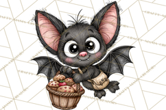 Halloween Village Bakery PNG Clipart Product Image 3