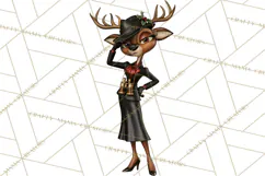 Christmas Crime Syndicate PNG Clipart, Mobster Santa Product Image 2