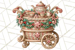 Whimsical Christmas Confectionery PNG Clipart Product Image 2