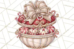 Whimsical Christmas Confectionery PNG Clipart Product Image 3