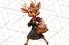 Christmas Crime Syndicate PNG Clipart, Mobster Santa Product Image 3