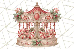 Whimsical Christmas Confectionery PNG Clipart Product Image 4