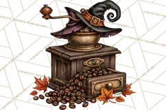 Spooky Coffeehouse PNG Clipart Product Image 4