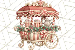 Whimsical Christmas Confectionery PNG Clipart Product Image 2