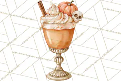 Halloween Cocktails Clipart PNG, Spooky Drinks Product Image 3