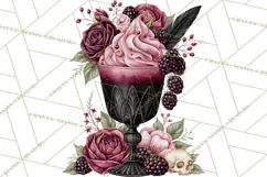 Halloween Cocktails Clipart PNG, Spooky Drinks Product Image 4