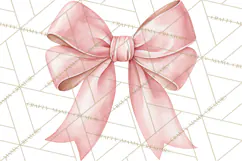 Pink Autumn Cottage Clipart PNG Product Image 4