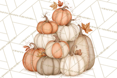 Frayed Fall Scarecrows PNG, Halloween Clipart Product Image 3