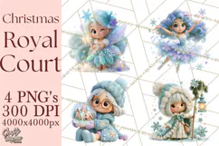 Christmas Royal Court PNG Clipart Product Image 1
