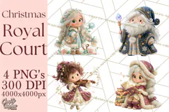 Christmas Royal Court PNG Clipart Product Image 1