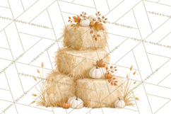 Frayed Fall Scarecrows PNG, Halloween Clipart Product Image 5