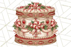 Whimsical Christmas Confectionery PNG Clipart Product Image 2