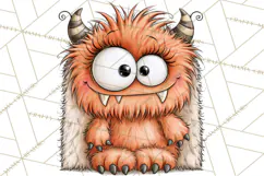 Monster Pet Groomers Halloween Clipart PNG Product Image 2