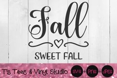 Fall Sweet Fall Svg, Autumn, Halloween, Seasonal, Hello Fall Product Image 2