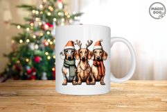 Dachshund Christmas|Wiener Dog Santa Hat|Sausage Dog Xmas Product Image 6