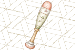 Whimsical Softball Mom Clipart PNG Game Day Mom Graphics Product Image 2