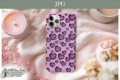 Hearts Valentine Seamless pattern Cute Valentine Heart Product Image 6