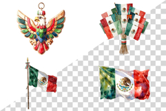 Cinco de Mayo PNG | Watercolor Clip Art Mexican Fiesta Taco Product Image 6